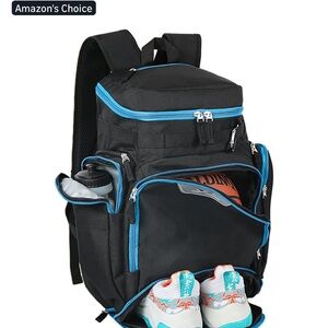 Black and Blue sports bag